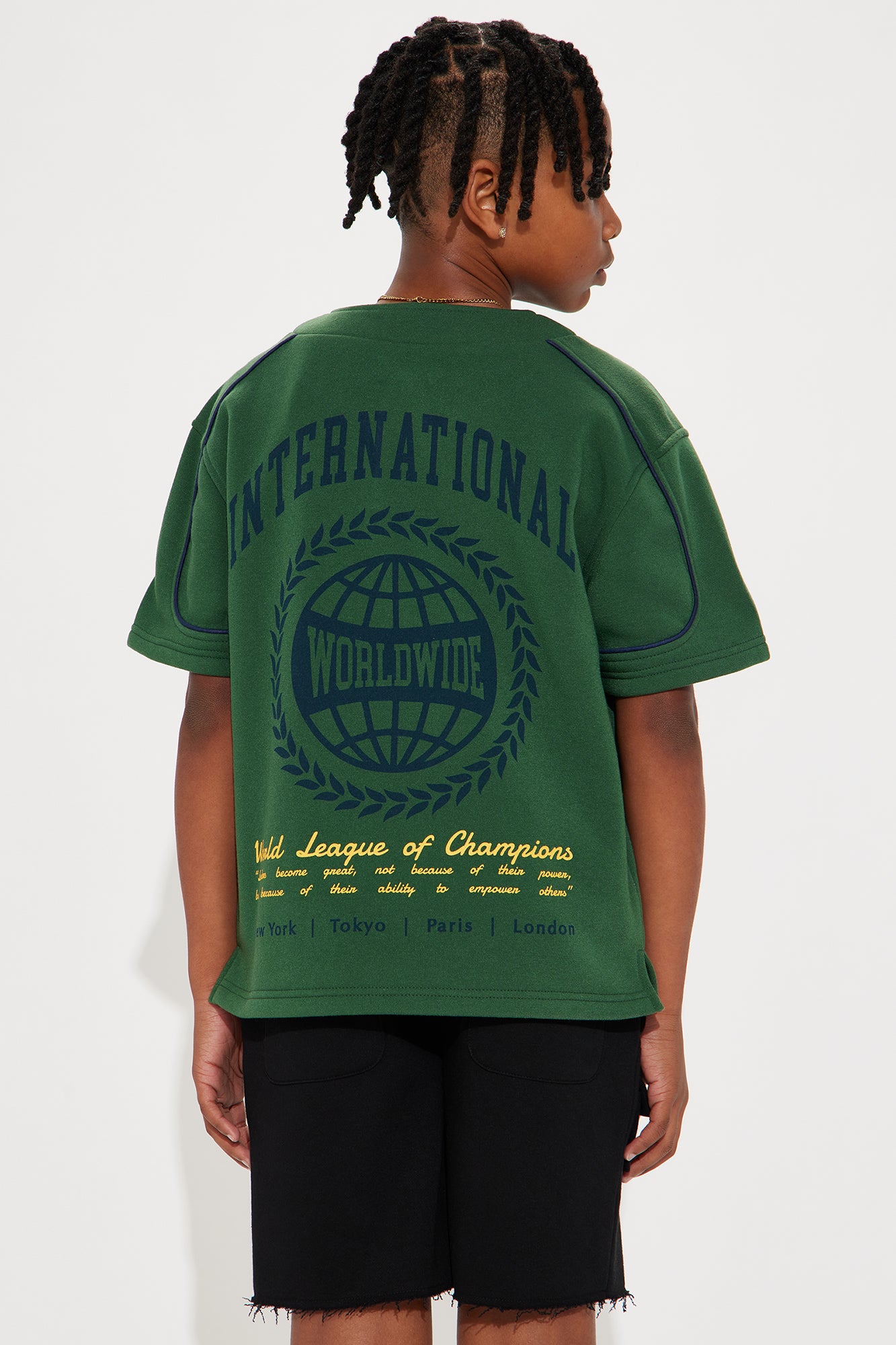 Mini International Champ Short Sleeve Henley